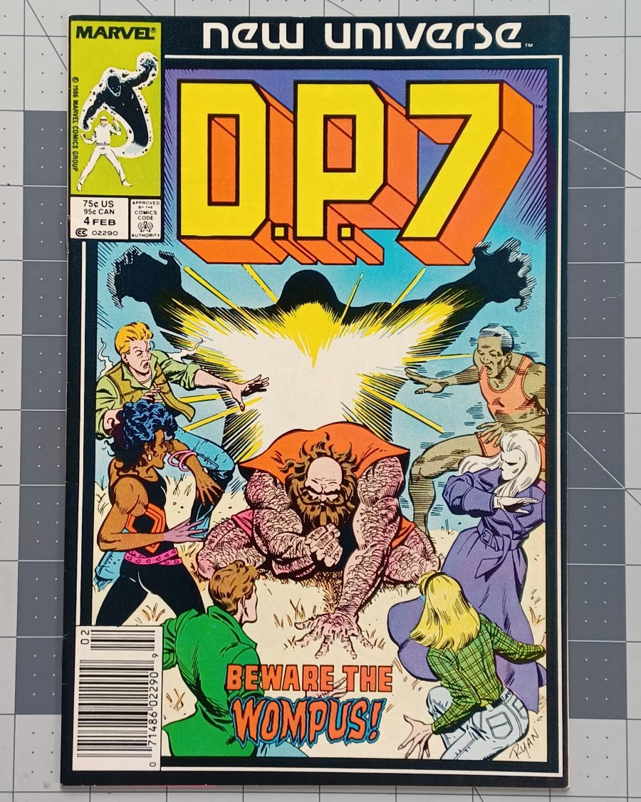 D.P.7 #4 (1987) - Marvel Comics (New Universe)