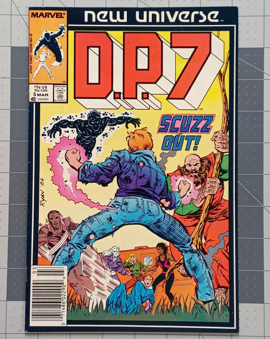 D.P.7 #5 (1987) - Marvel Comics (New Universe)