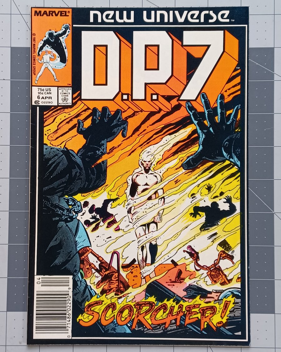 D.P.7 #6 (1987) - Marvel Comics (New Universe)