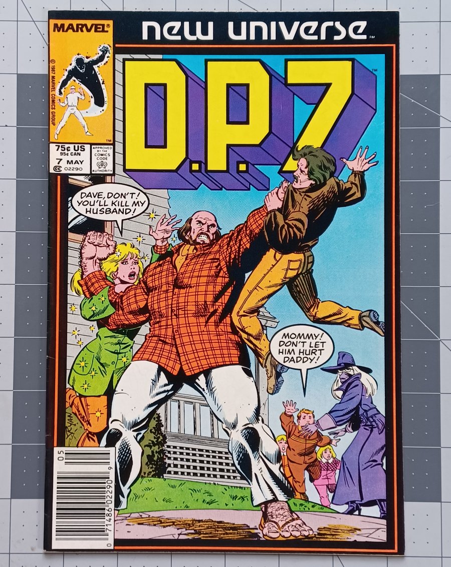 D.P.7 #7 (1987) - Marvel Comics (New Universe)