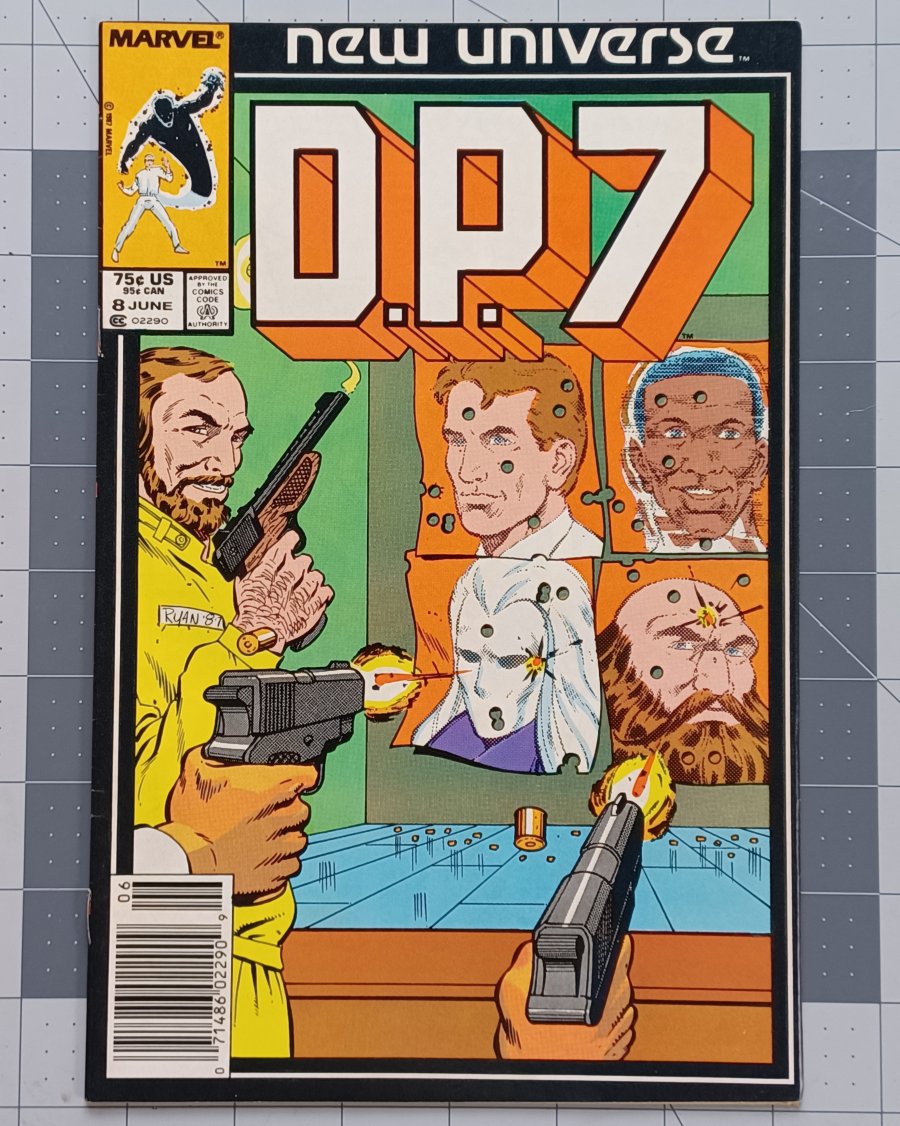 D.P.7 #8 (1987) - Marvel Comics (New Universe)