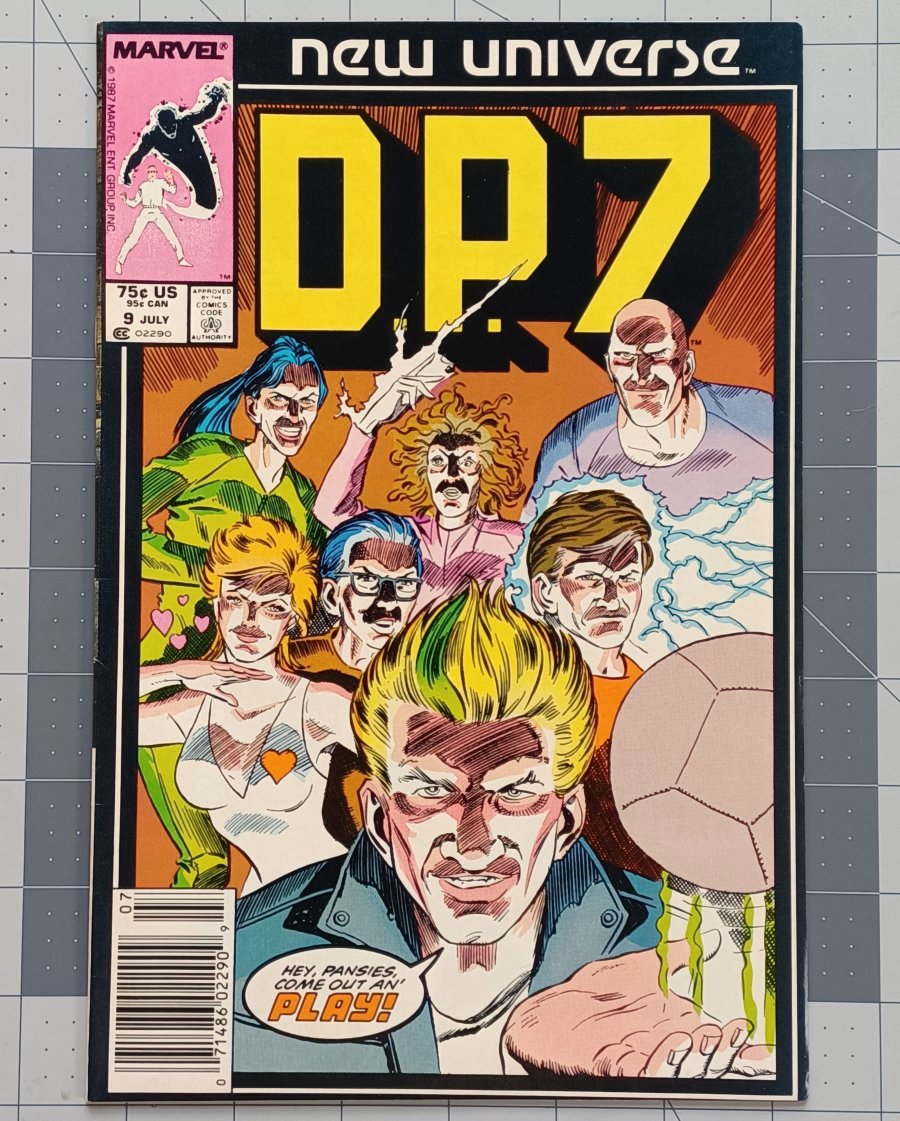 D.P.7 #9 (1987) - Marvel Comics (New Universe)
