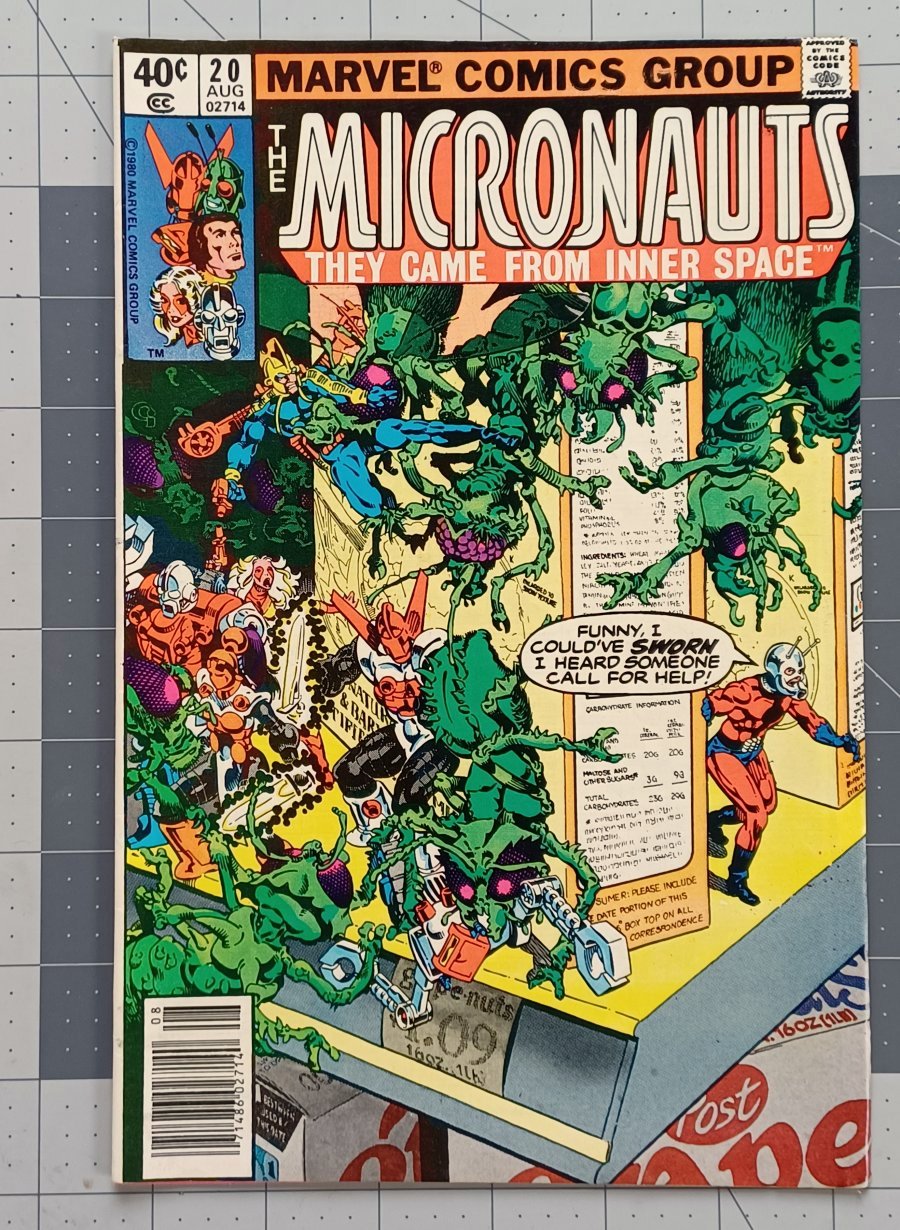 The Micronauts #20 (1980) - Marvel Comics