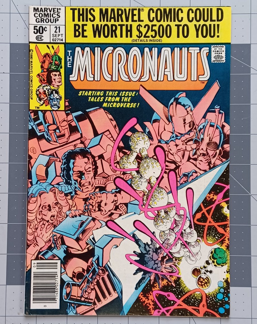 The Micronauts #21 (1980) - Marvel Comics