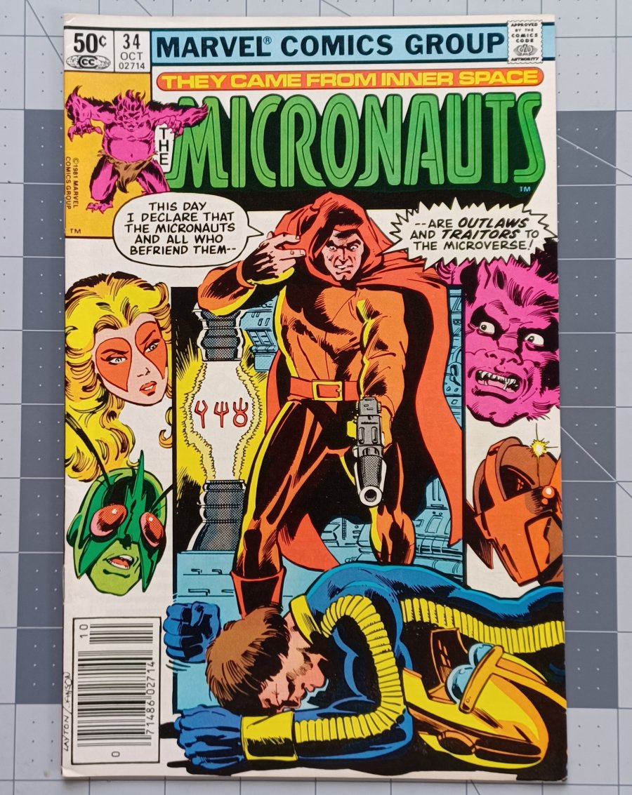 The Micronauts #34 (1981) - Marvel Comics