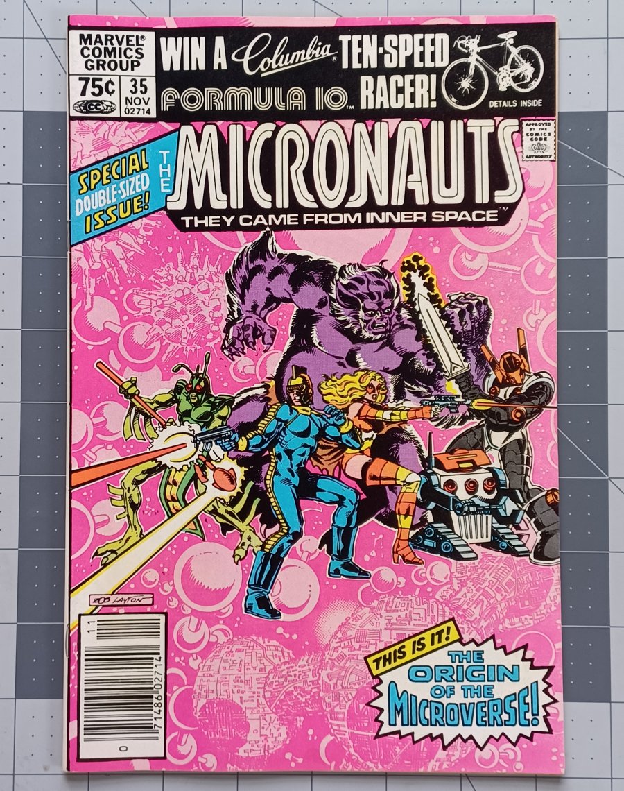 The Micronauts #35 (1981) - Marvel Comics