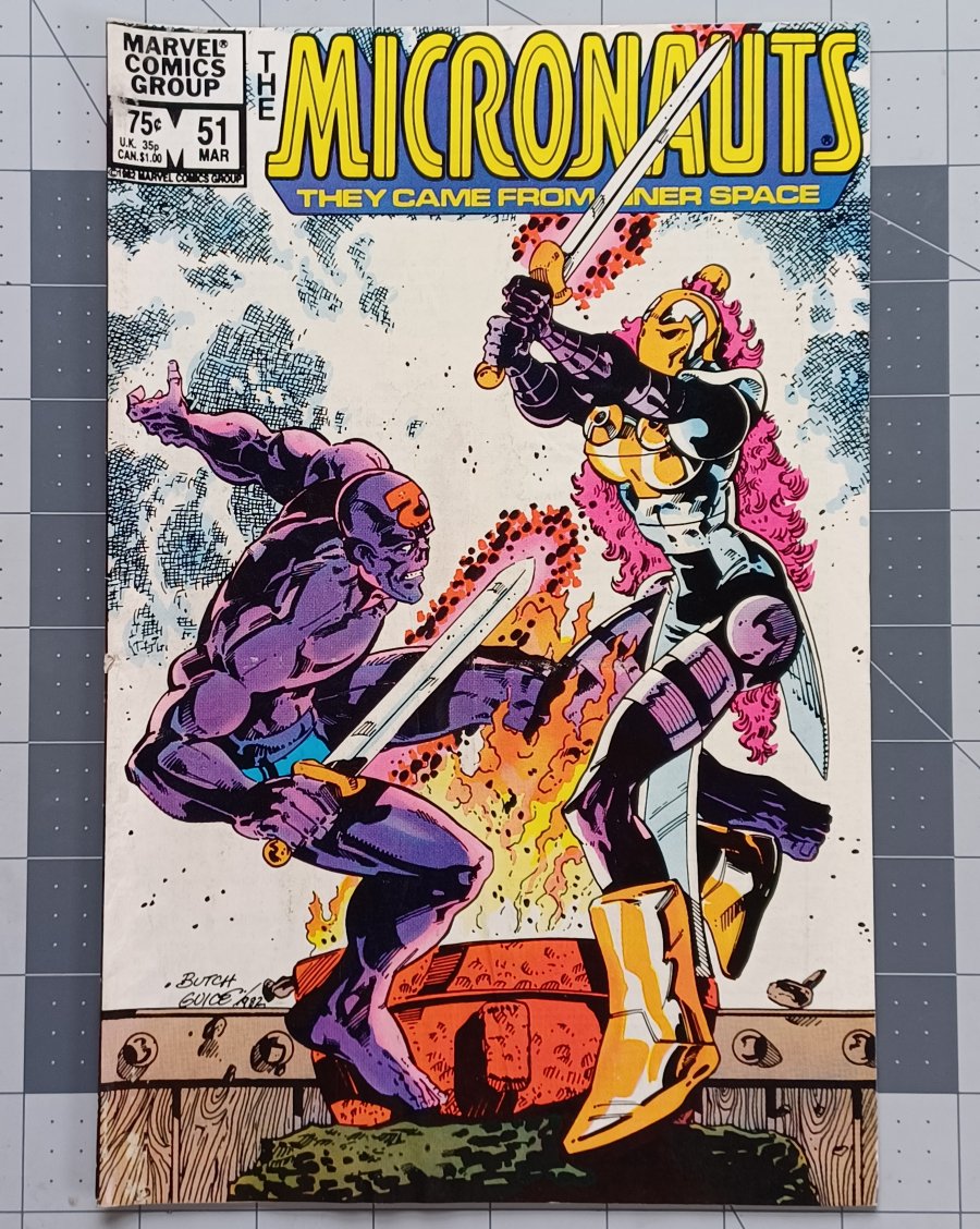 The Micronauts #51 (1983) - Marvel Comics