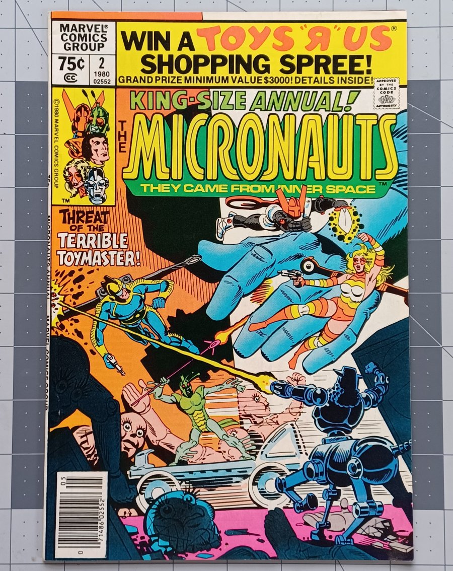 The Micronauts Annual #2 (1980) - Marvel Comics