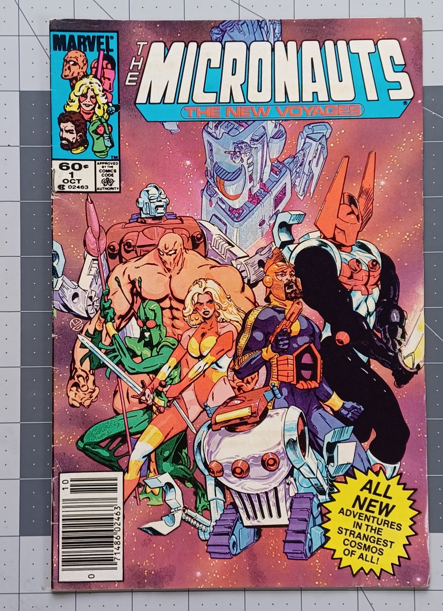 The Micronauts: The New Voyages #1 (1984) - Marvel Comics