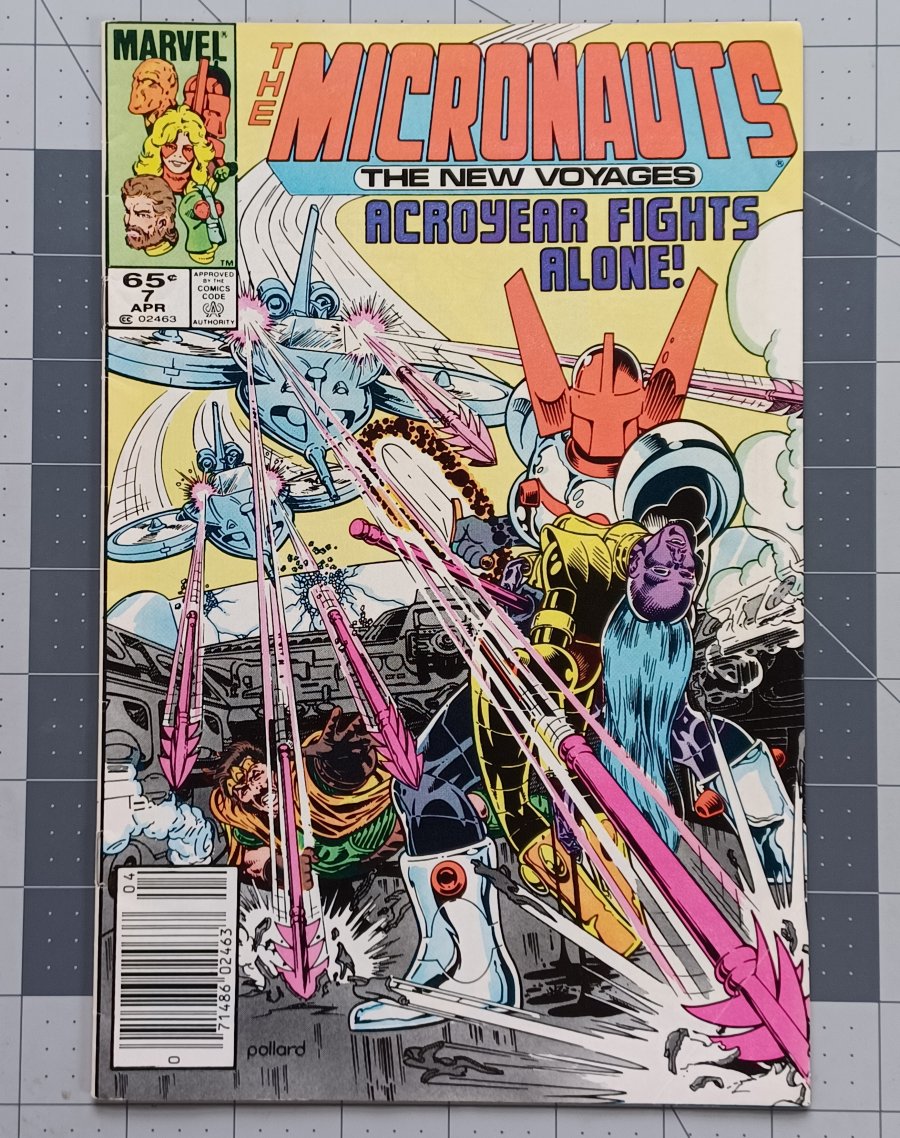 The Micronauts: The New Voyages #7 (1985) - Marvel Comics