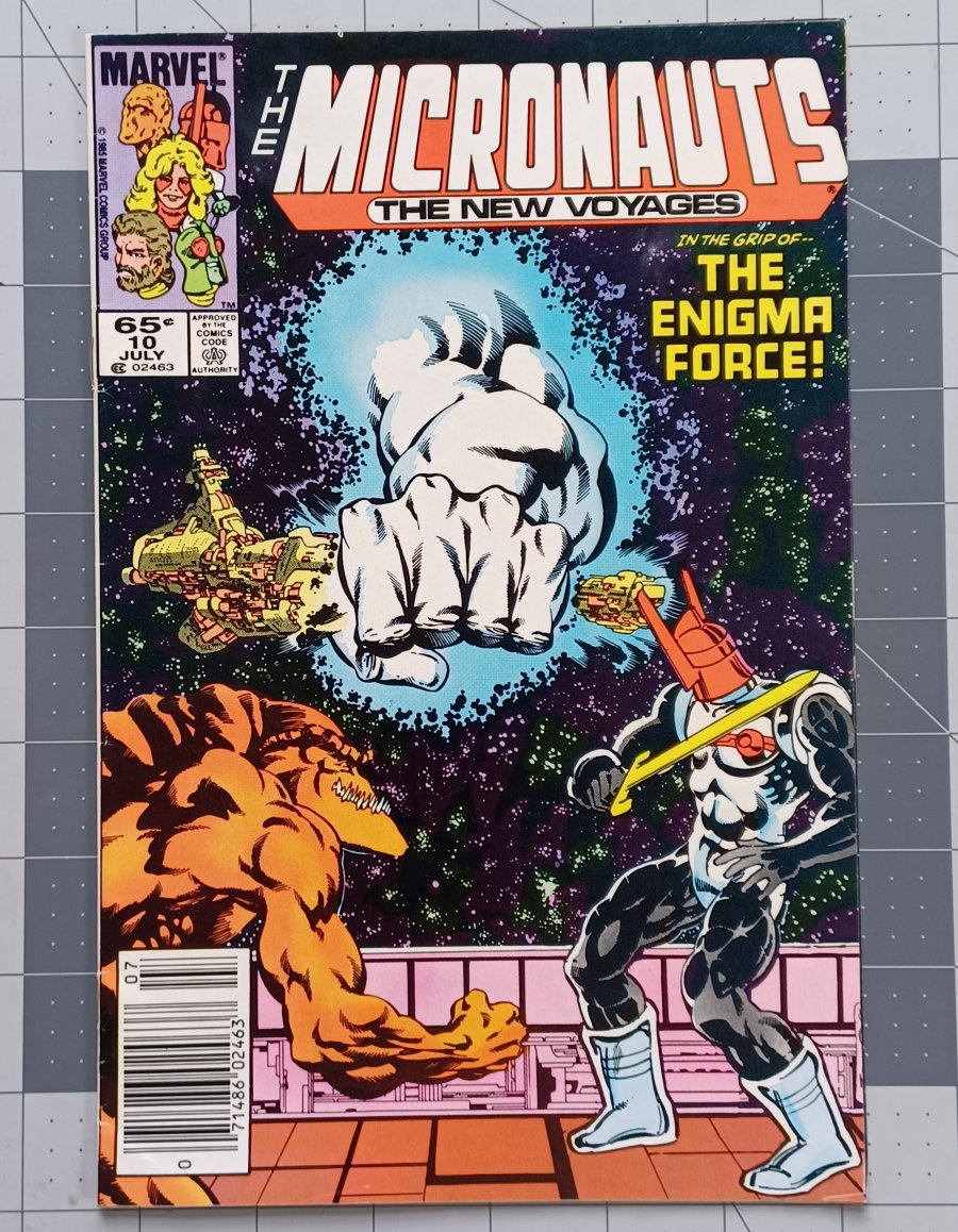The Micronauts: The New Voyages #10 (1985) - Marvel Comics
