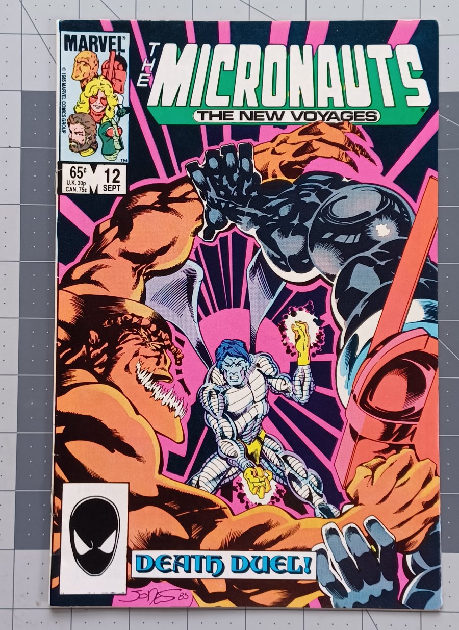 The Micronauts: The New Voyages #12 (1985) - Marvel Comics