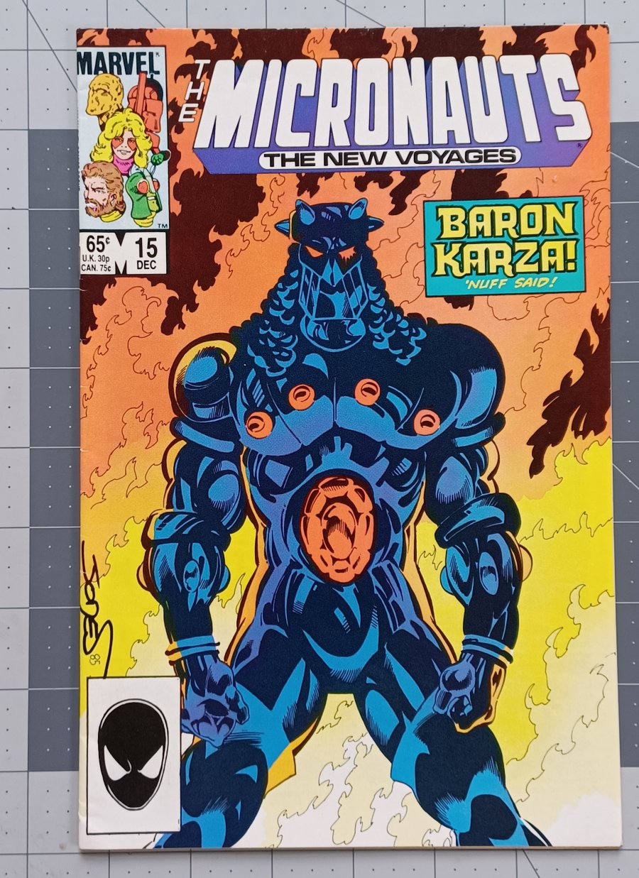 The Micronauts: The New Voyages #15 (1985) - Marvel Comics