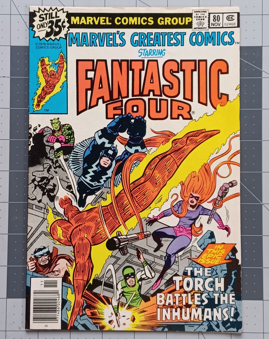 Marvel's Greatest Comics #80 (1978) - Marvel Comics (Fantastic Four reprint)