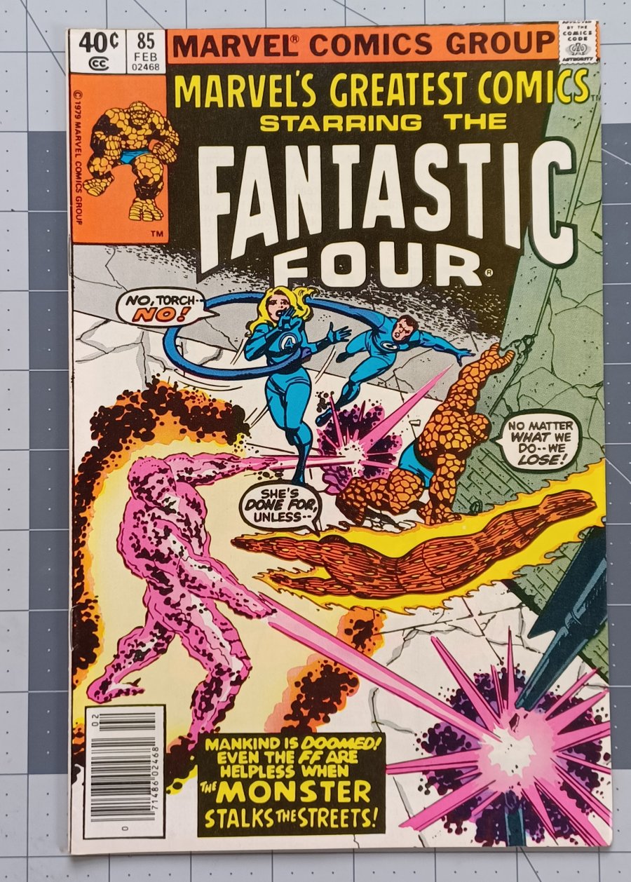 Marvel's Greatest Comics #85 (1980) - Marvel Comics (Fantastic Four reprint)
