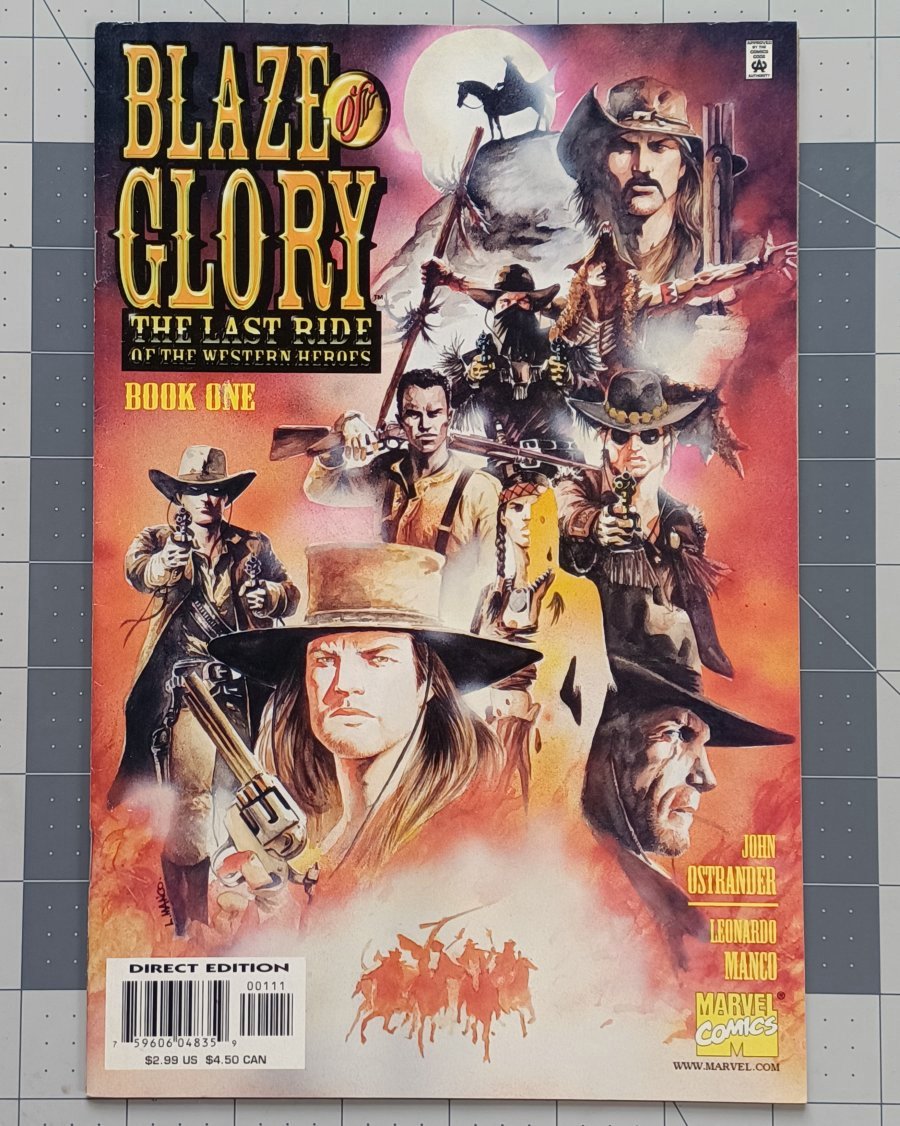 Blaze of Glory #1 (of 4) (2001) - Marvel Comics