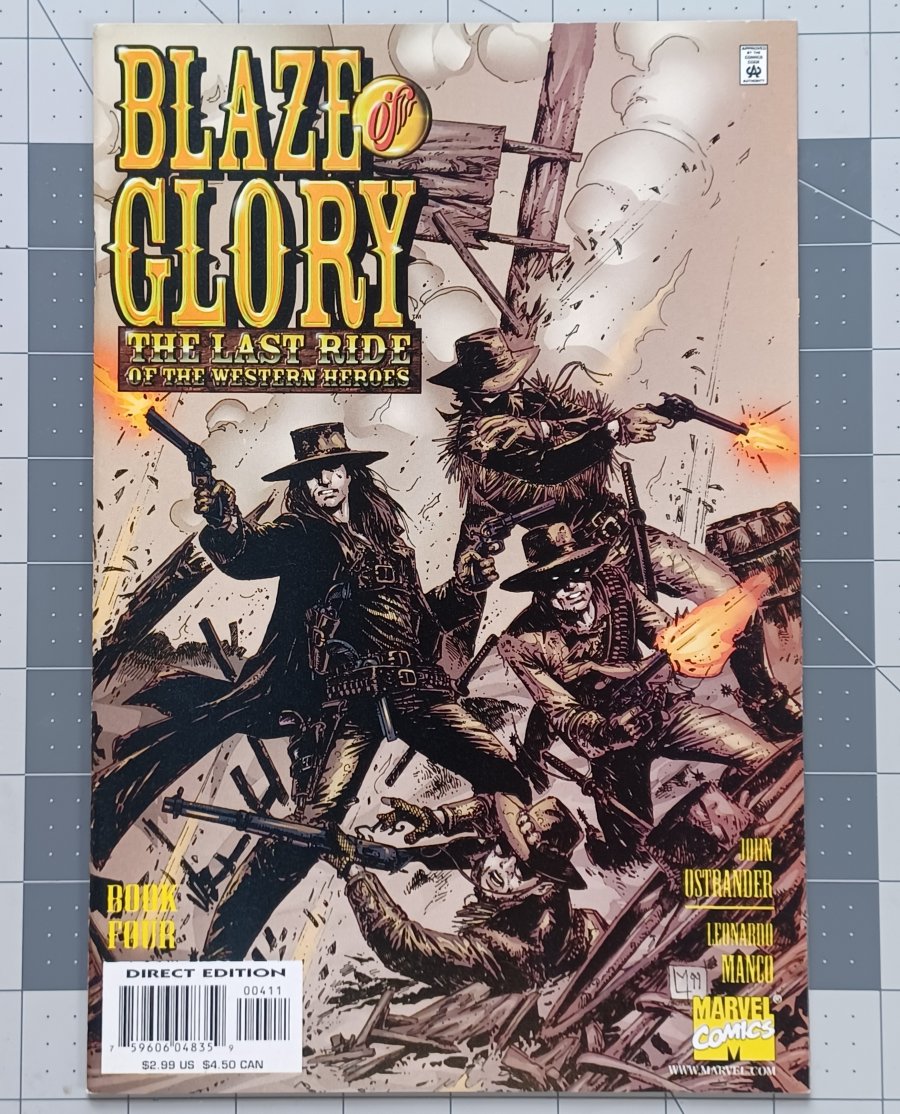 Blaze of Glory #4 (of 4) (2001) - Marvel Comics