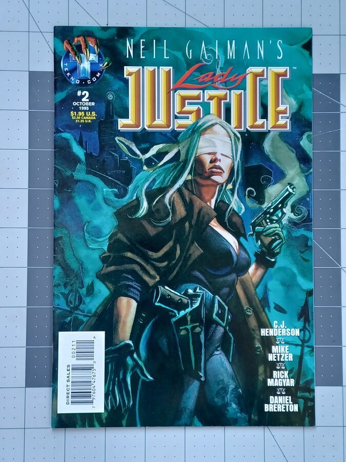 Lady Justice #2 (1995) - Tekno Comix