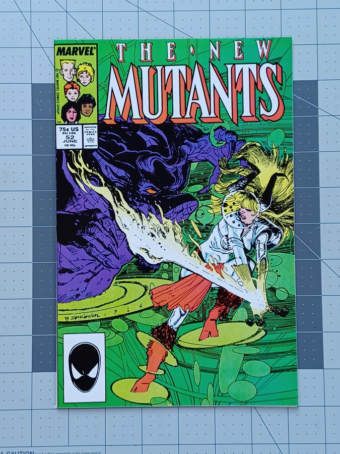The New Mutants #52 (1987) - Marvel Comics
