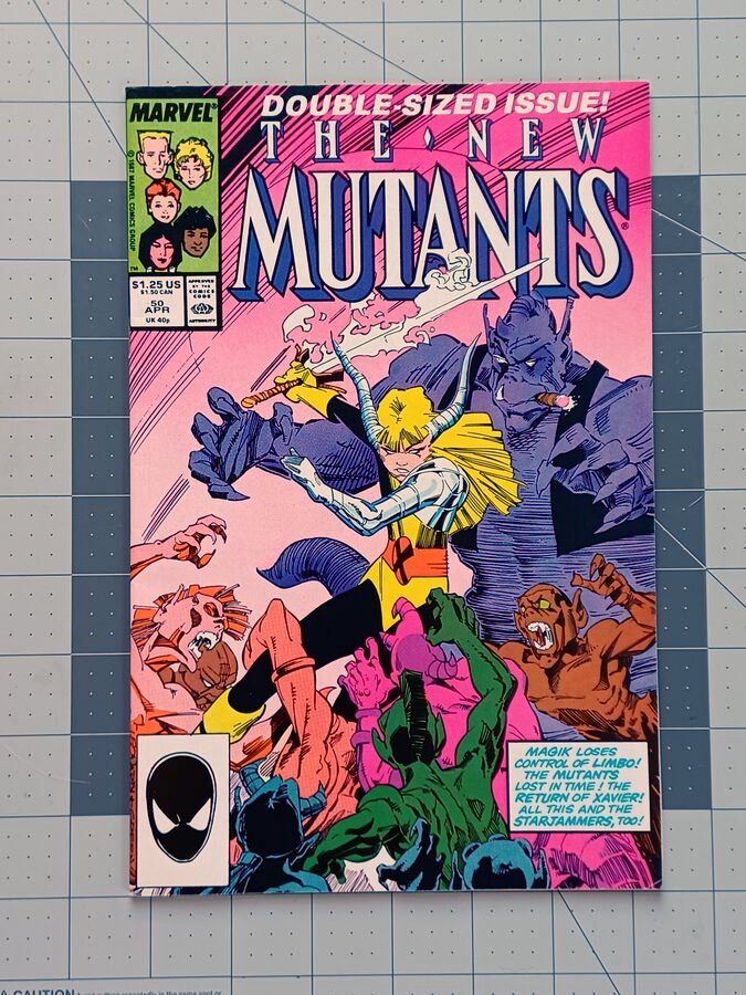The New Mutants #50 (1987) - Marvel Comics