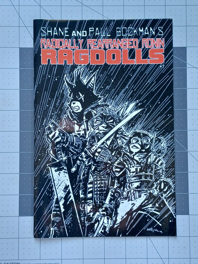 Radically Rearranged Ronin Ragdolls #1 (2024) - Massive Publishing - Black & White Variant