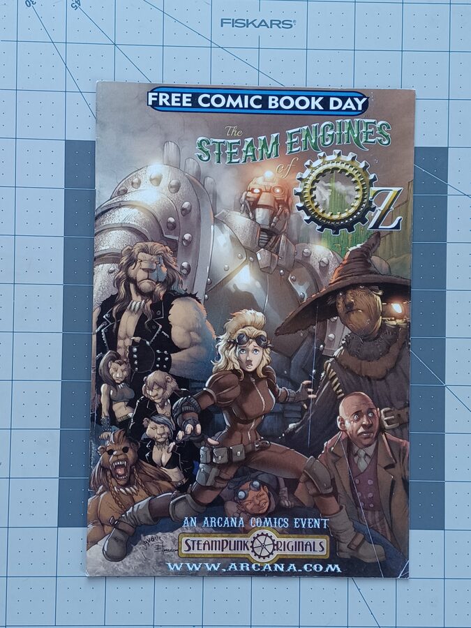 The Steam Engines of Oz Free Comic Book Day (2013) - Arcana