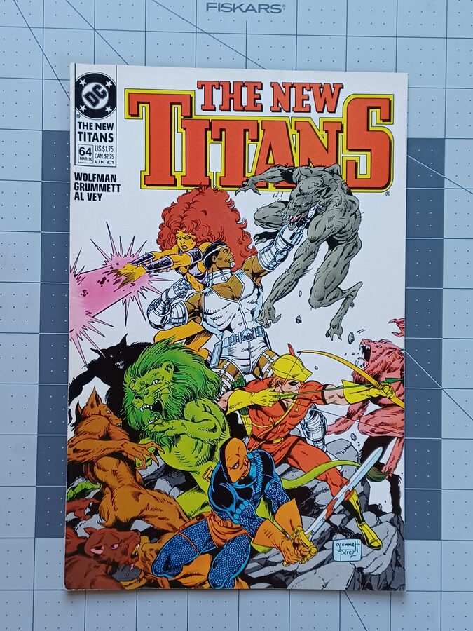 The New Titans #64 (1990) - DC Comics