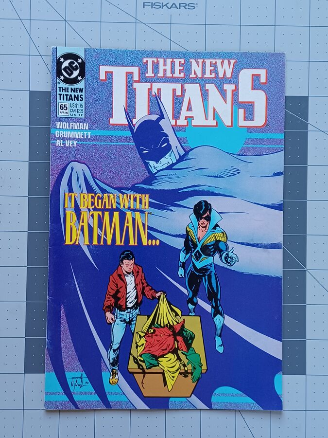 The New Titans #65 (1990) - DC Comics