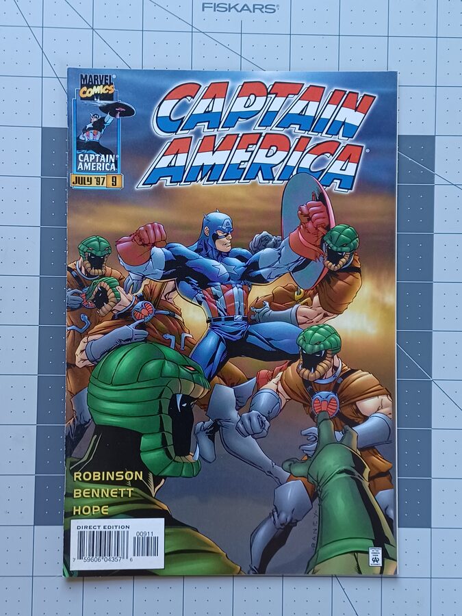 Captain America #9 (1997) - Marvel Comics
