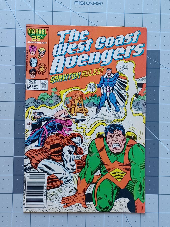 The West Coast Avengers #13 (1986) - Marvel Comics