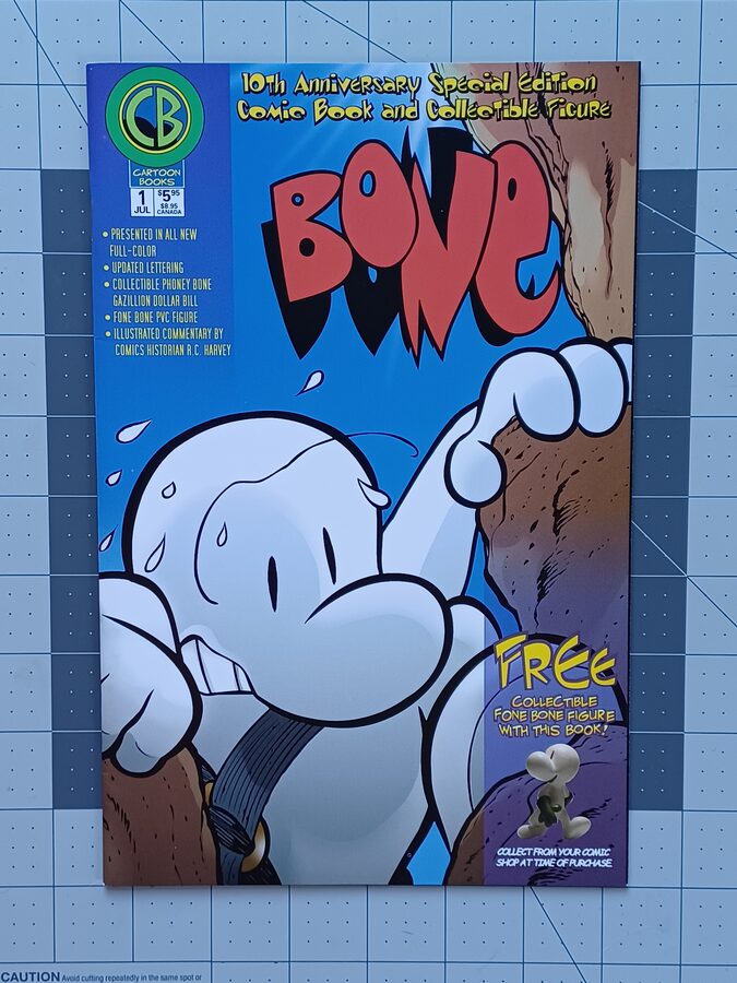 Bone #1 (2001) - Cartoon Books - 10th Anniversary Special Edition
