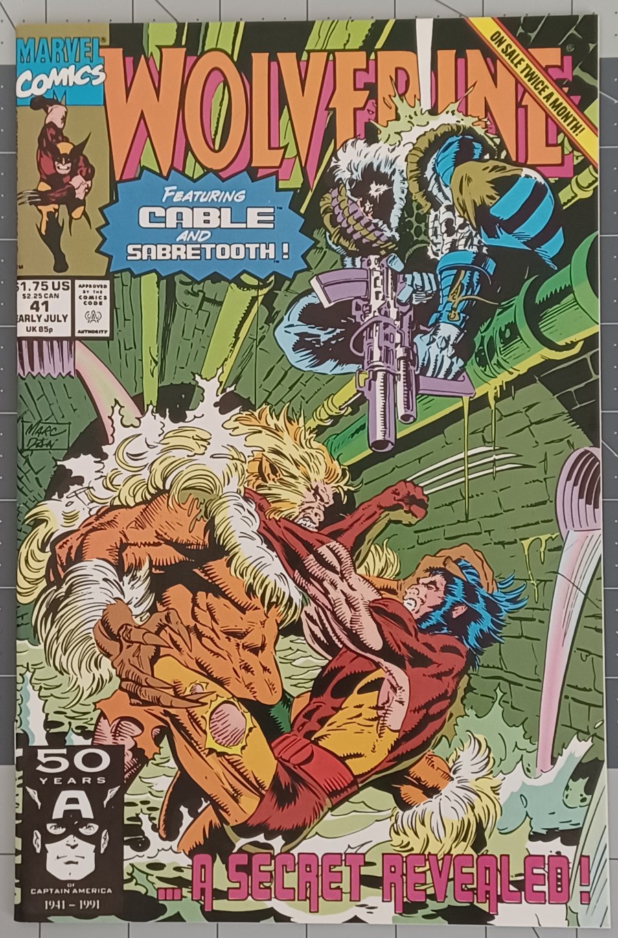 Wolverine #41 (1991) - Marvel Comics
