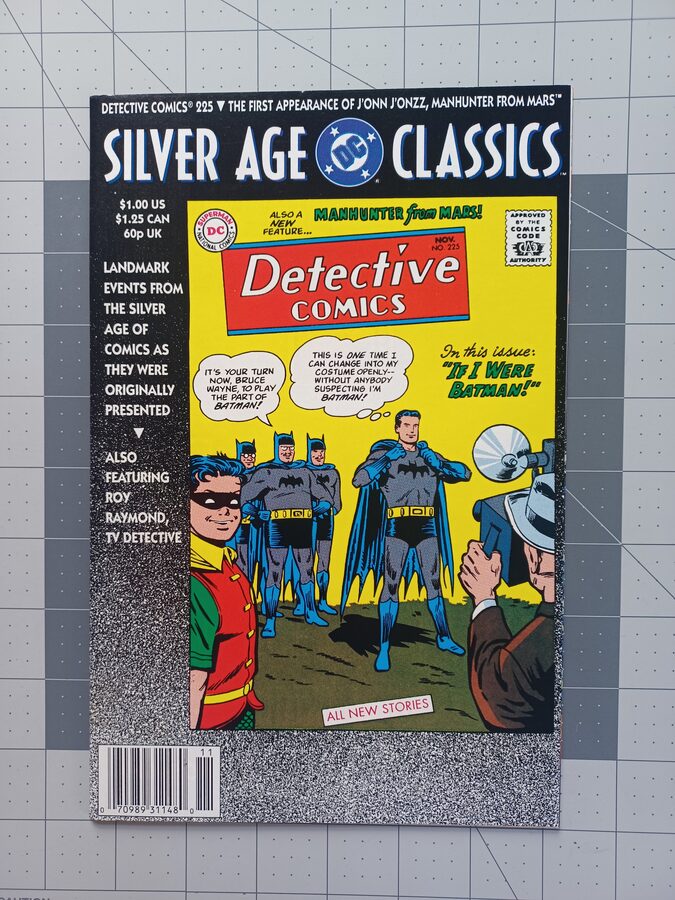 Silver Age Classics #11 – Detective Comics #225 (First Martian Manhunter Reprint)