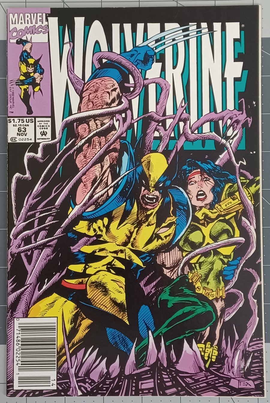 Wolverine #63 (1992) - Marvel Comics