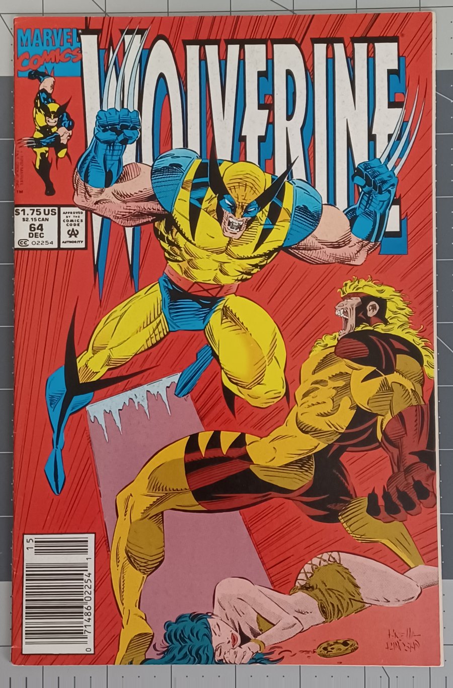 Wolverine #64 (1992) - Marvel Comics