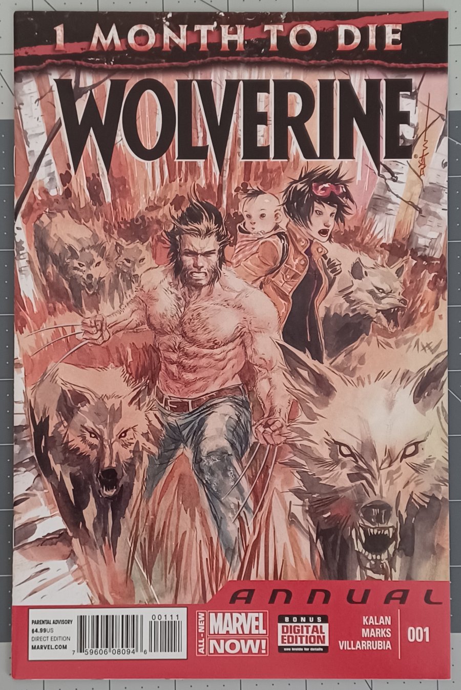 1 Month to Die: Wolverine Annual #1 (2014) - Marvel Comics
