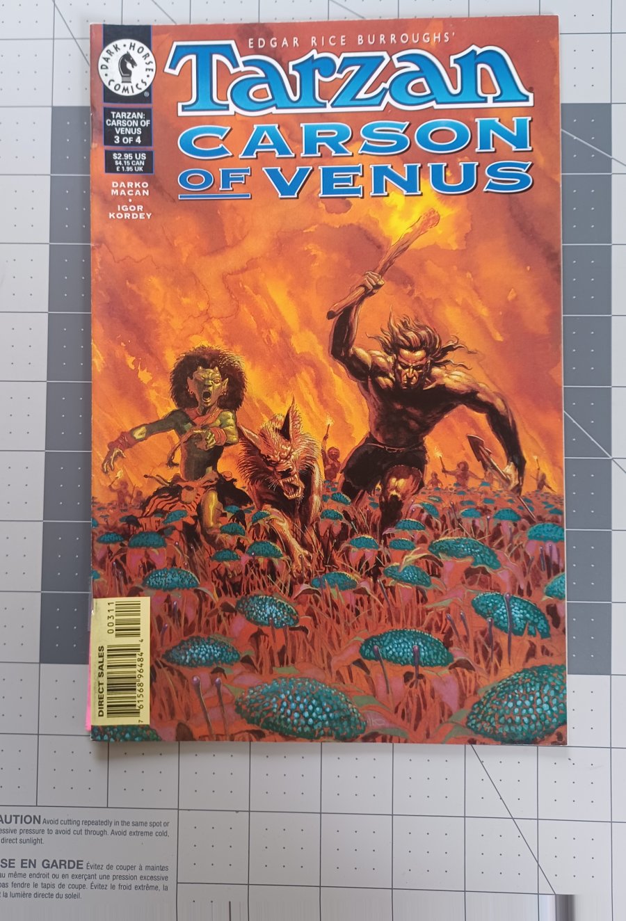 Tarzan: Carson of Venus #3 (of 4) (1998) - Dark Horse Comics