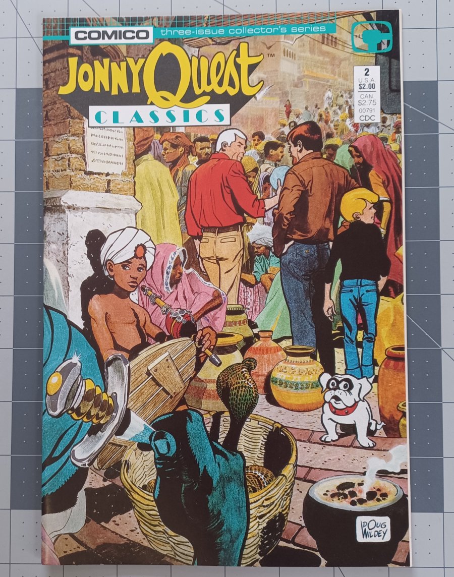 Jonny Quest Classics #2 (1987) - Comico Comics