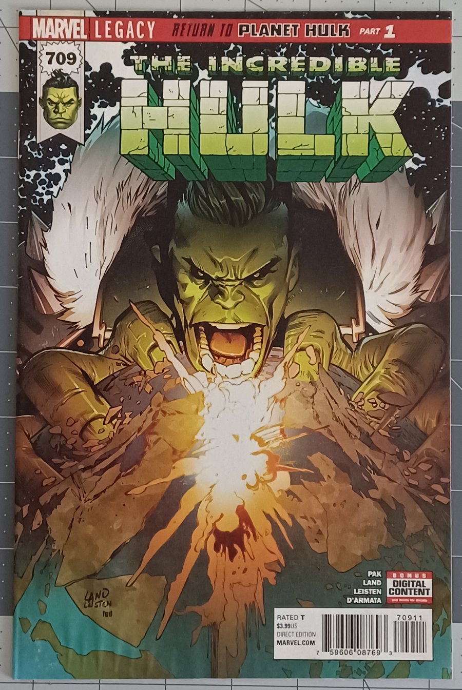 The Incredible Hulk #709 (2017) - Marvel Comics