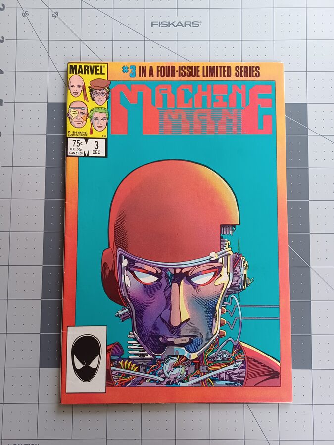 Machine Man #3 (of 4) (1984) - Marvel Comics