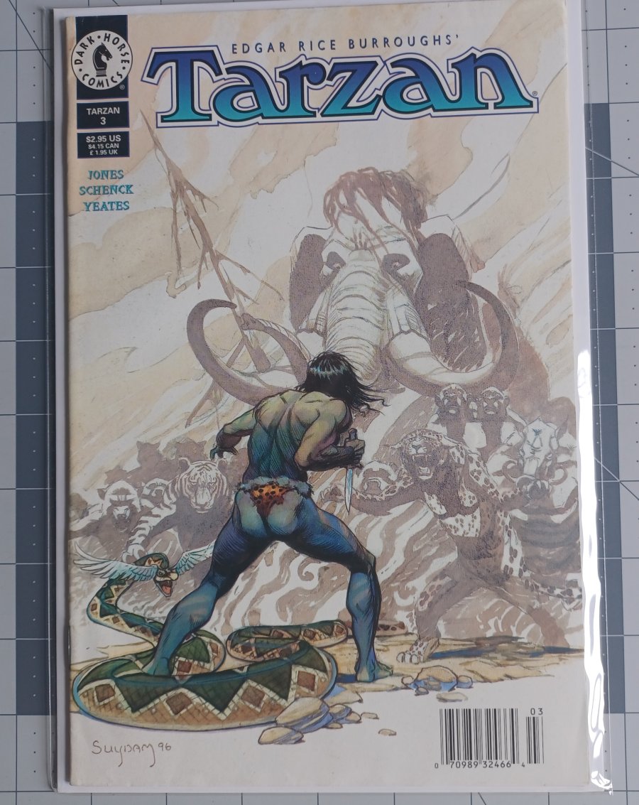 Tarzan #3 (1996) - Dark Horse Comics