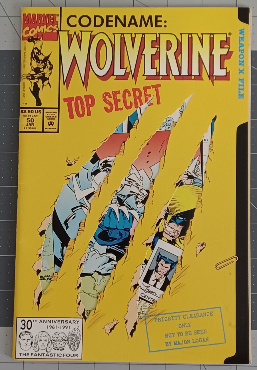 Wolverine #50 (1992) - Marvel Comics