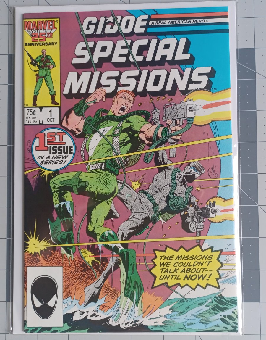 G.I. Joe Special Missions #1 (1986) - Marvel Comics