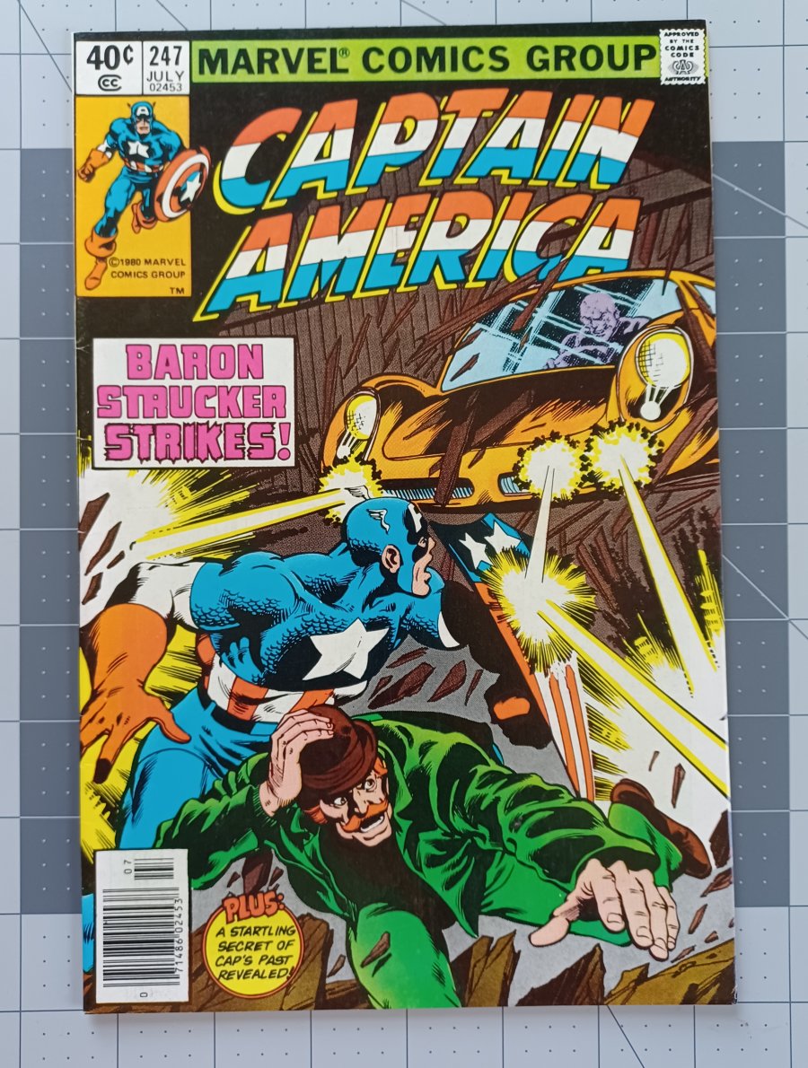 Captain America #247 (1980) - Marvel Comics