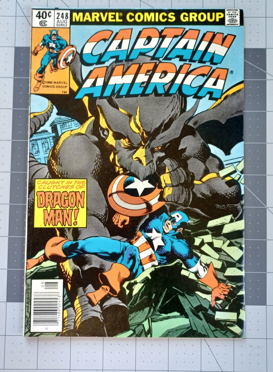 Captain America #248 (1980) - Marvel Comics