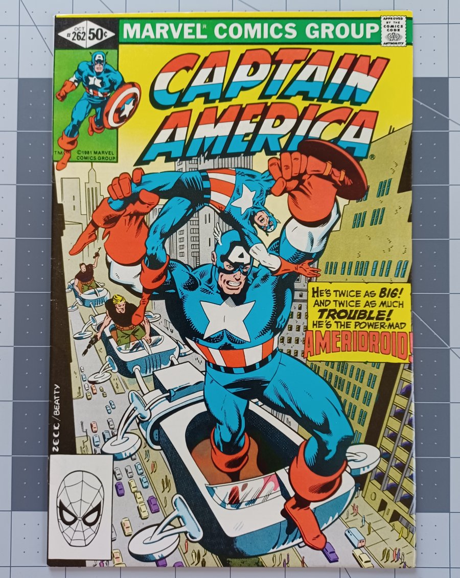 Captain America #262 (1981) - Marvel Comics