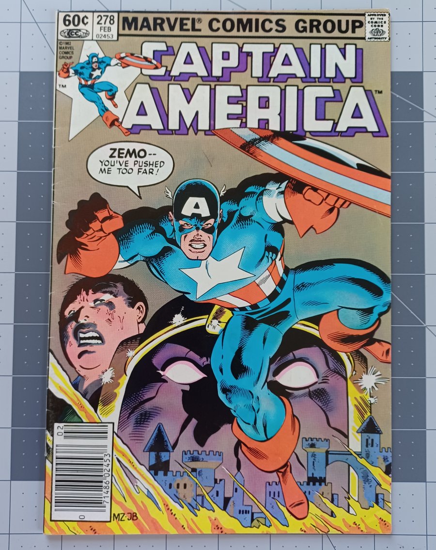 Captain America #278 (1983) - Marvel Comics