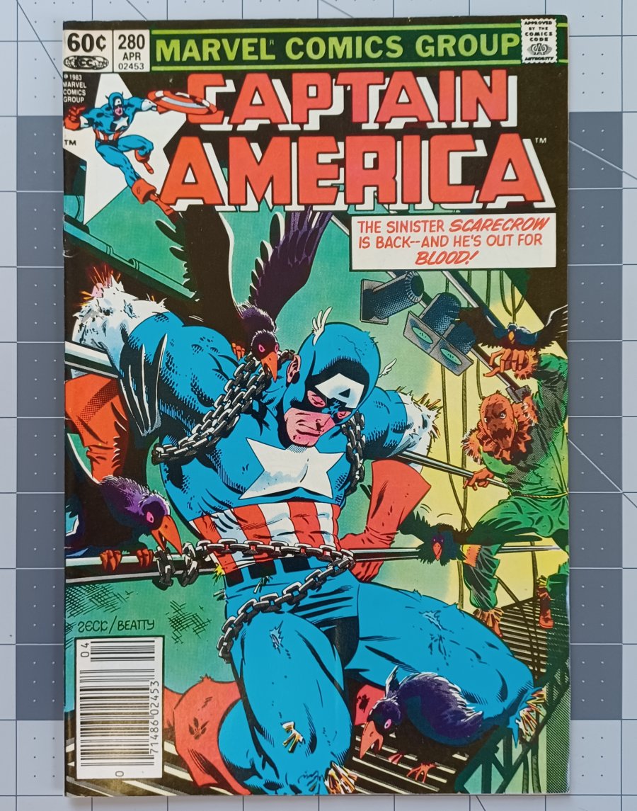 Captain America #280 (1983) - Marvel Comics