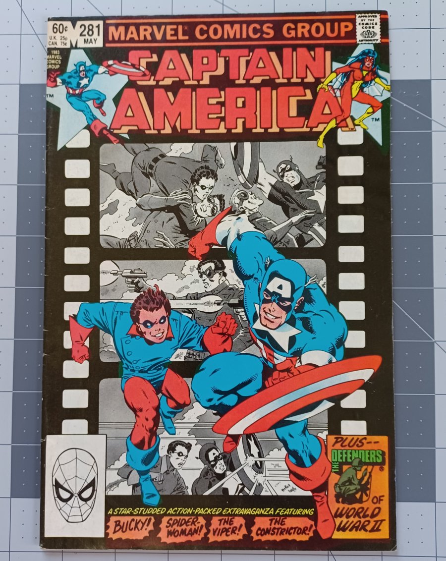 Captain America #281 (1983) - Marvel Comics