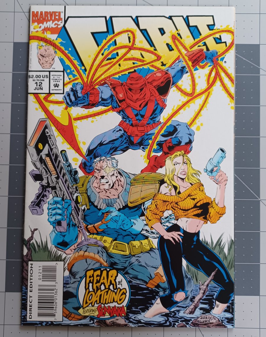 Cable #12 (1994) - Marvel Comics